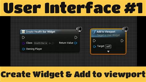 Right click on your top component, choose wrap with a select overlay. . Ue4 add widget to viewport c